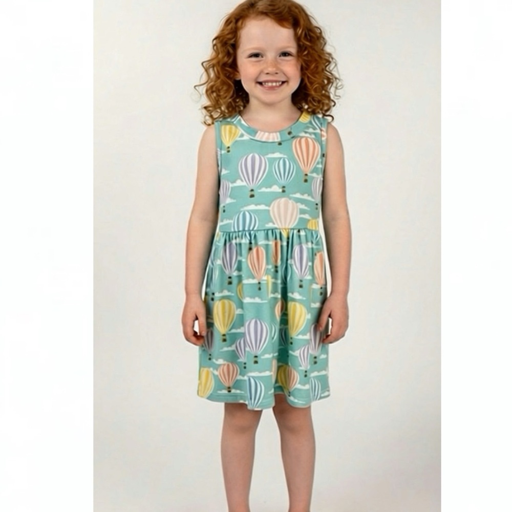 Sunshine Swing Hit Air Balloon Swing Girls Dress 6
